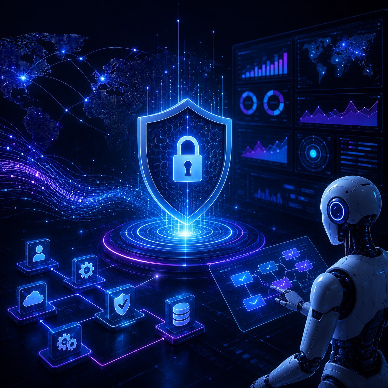 AI automation, secure workflow integration, and custom AI development services